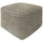 Eastmont 18 Inch Wide Square Pouf