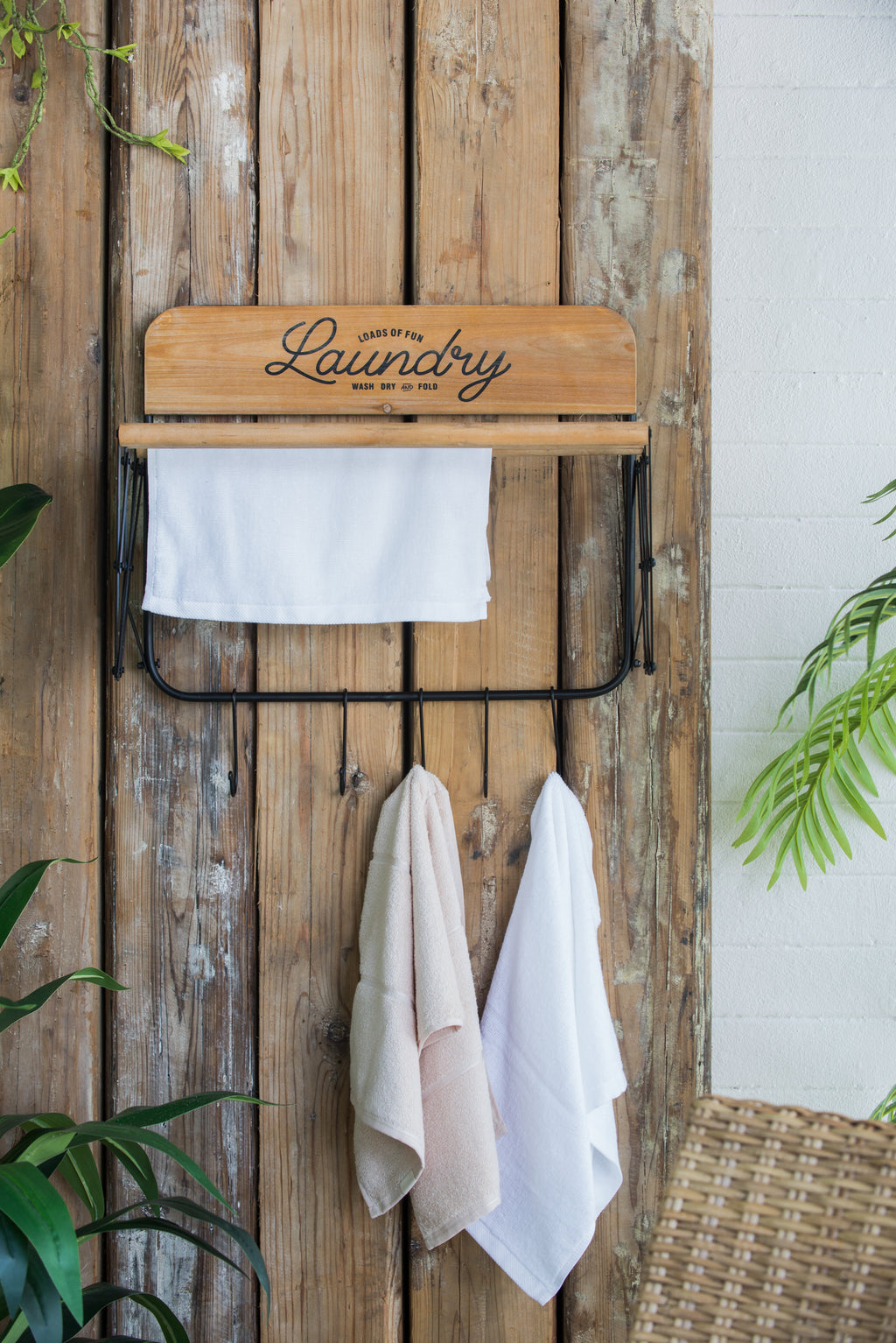 20x14x20" Laundry Rack with Accordion Design