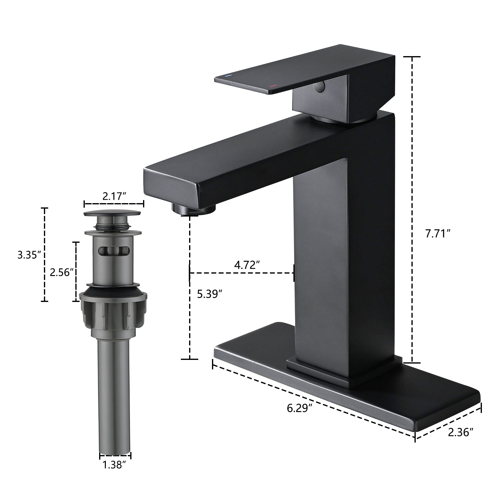 Single Hole Bathroom Faucet