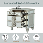 Varian Mirrored Nightstand