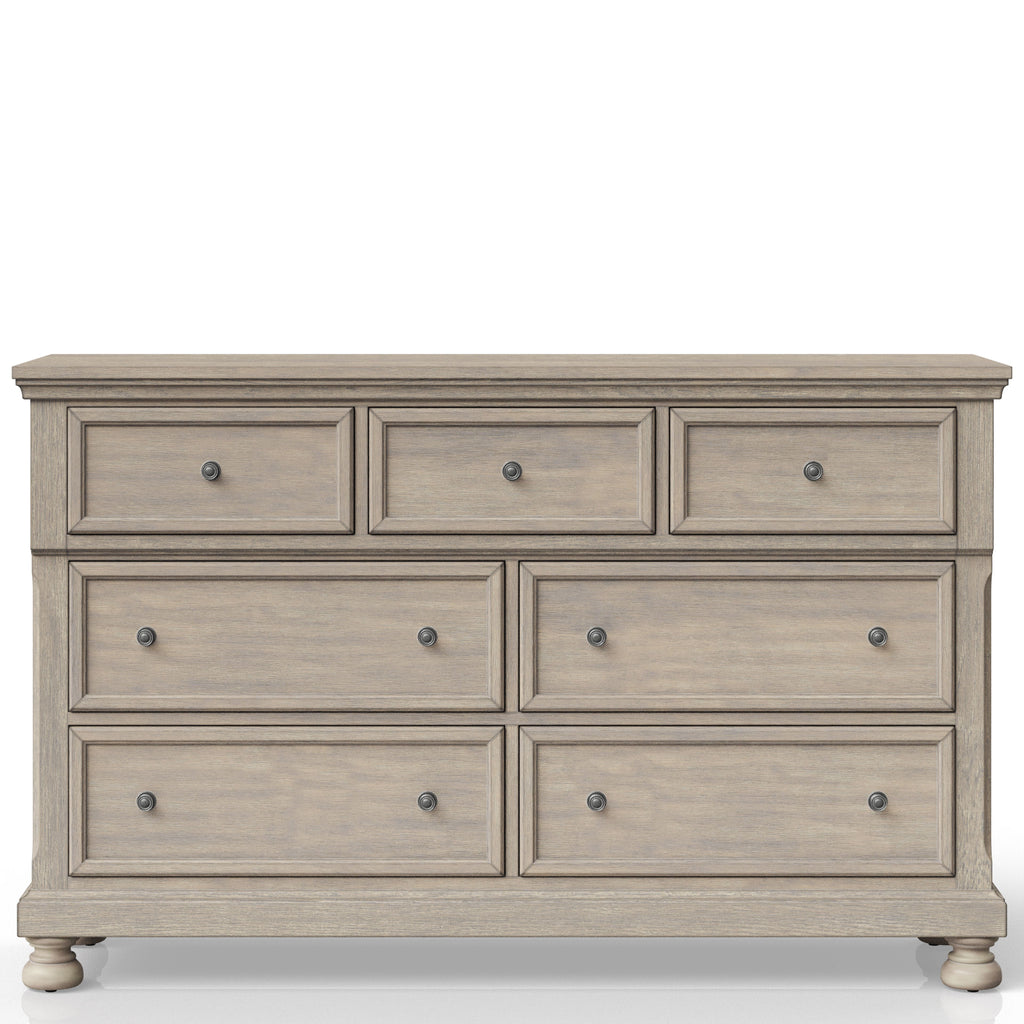 Seven Drawer Dresser Antique