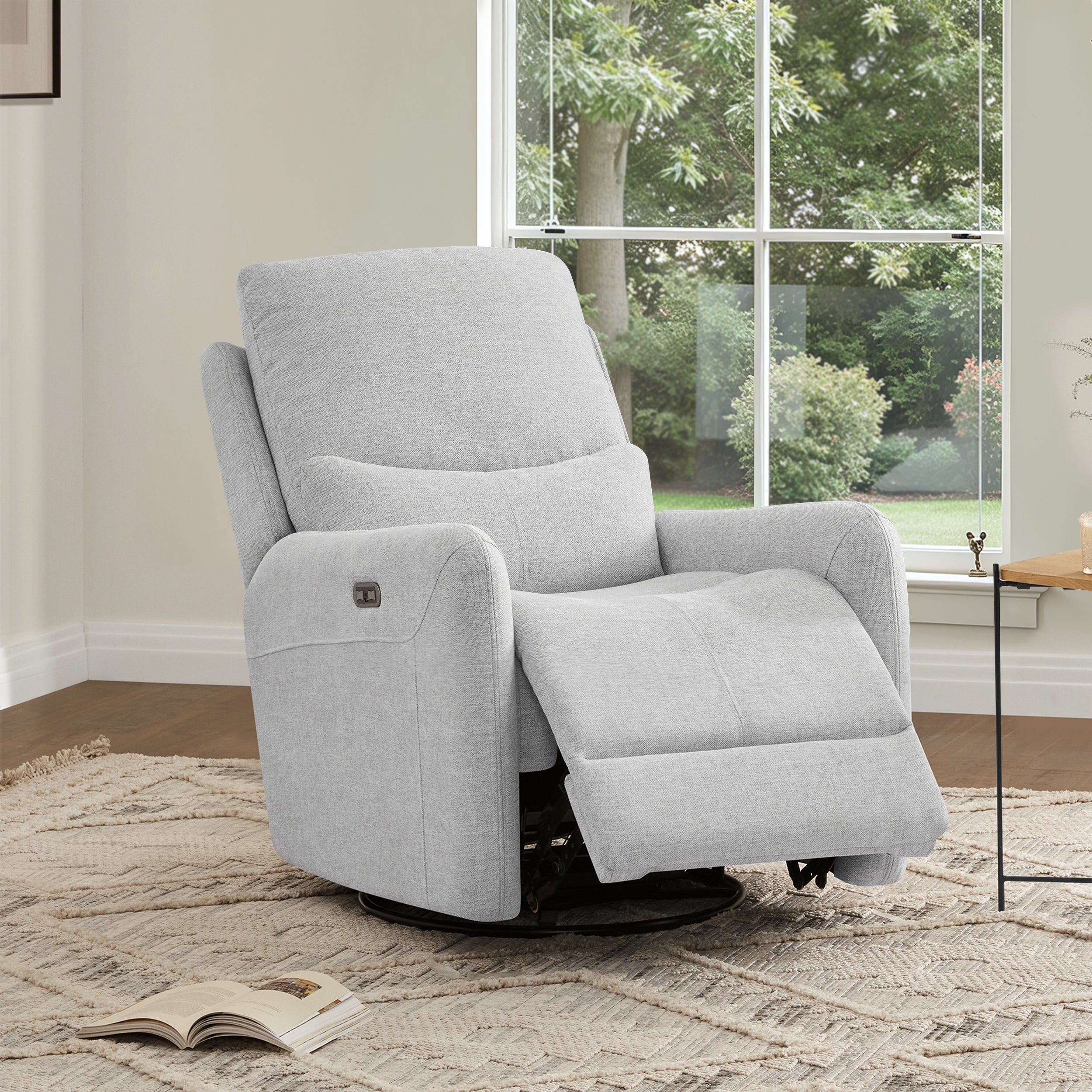 Dublin 30" Swivel Power Recliner Arm Chair