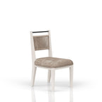 Rope Back Chair - Vanilla / Carmel (Set of 2)