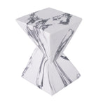18.5"H Modern Outdoor Concrete Side Table