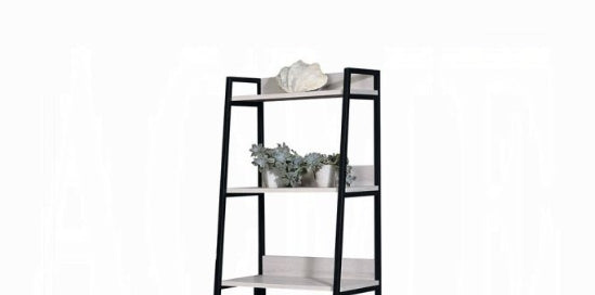 Wendral Rectangular Leaning-Ladder Bookshelf