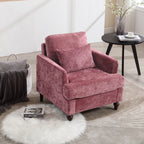 Wood Frame Armchair - Modern Accent Chair