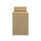 Mason 60.5" Arched Arm Bench with Bolster Pillows, Camel
