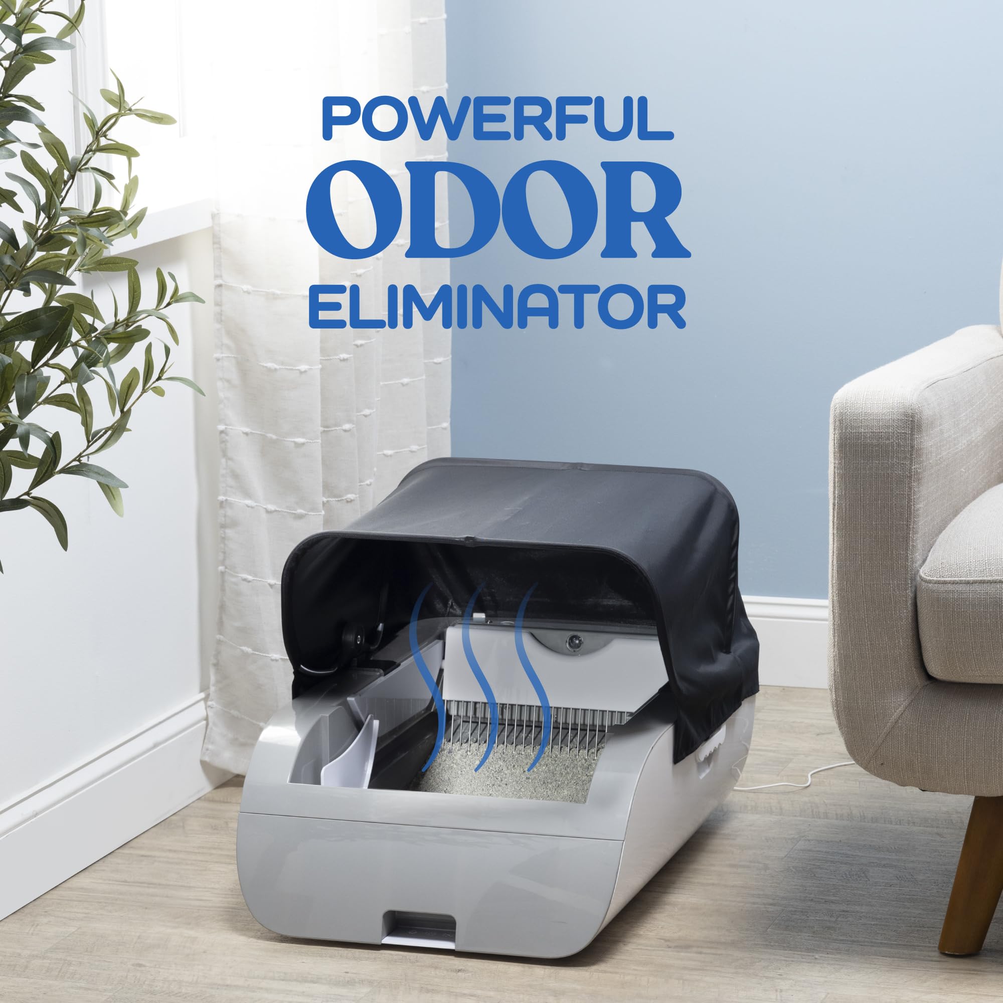 Smart Cat Litter Box - Wide Opening