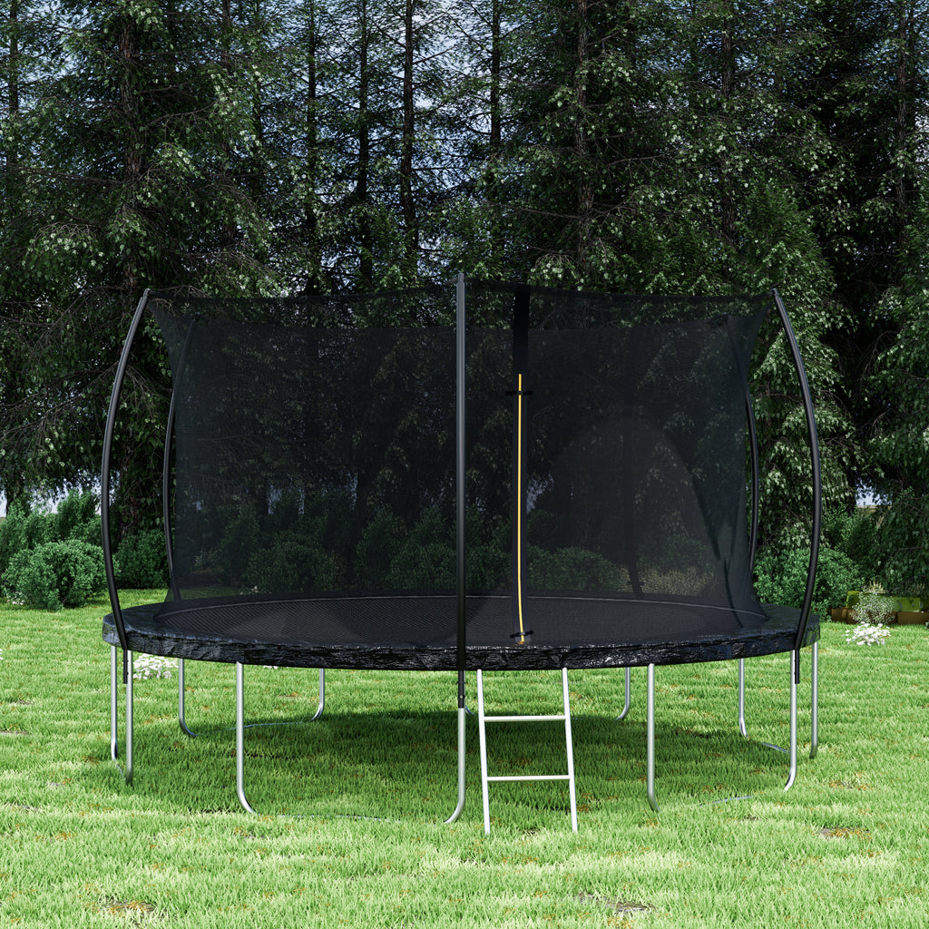 14FT Trampoline with Double-side Color Pad