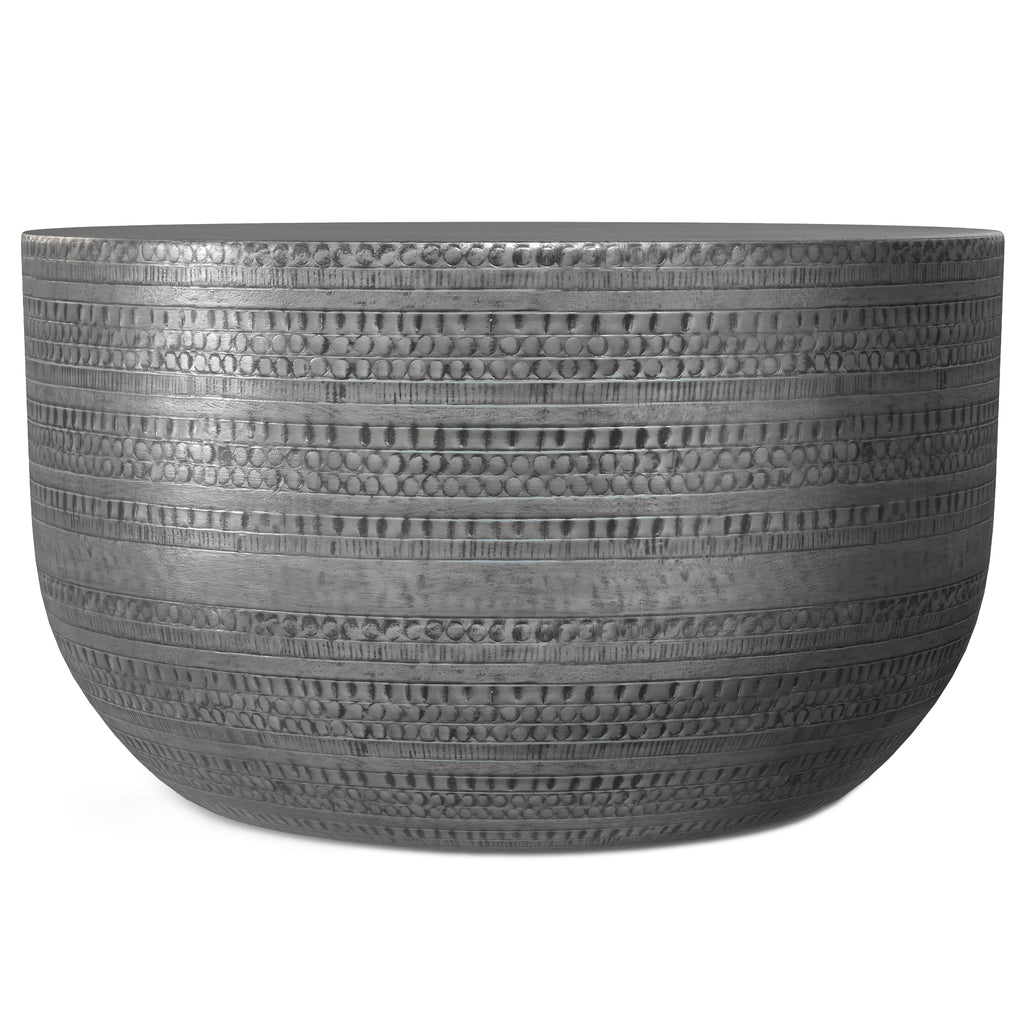 Johnsen Metal Coffee Table in Antique