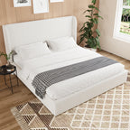 King Size Boucle Bed Frame