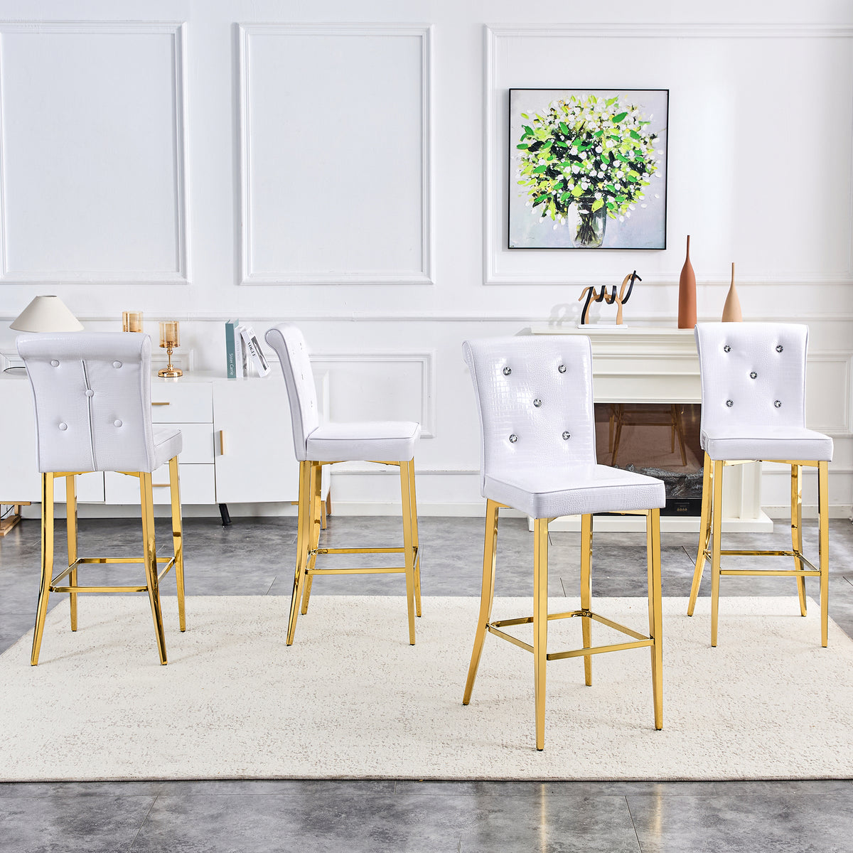 A Set of 2 Dining Chairs