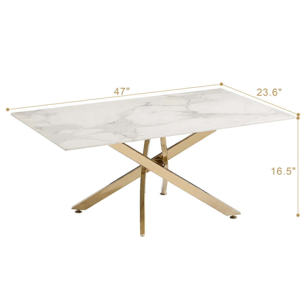 Faux Marble Table