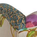 Anya Boho Chic Wingback Accent Arm Chair
