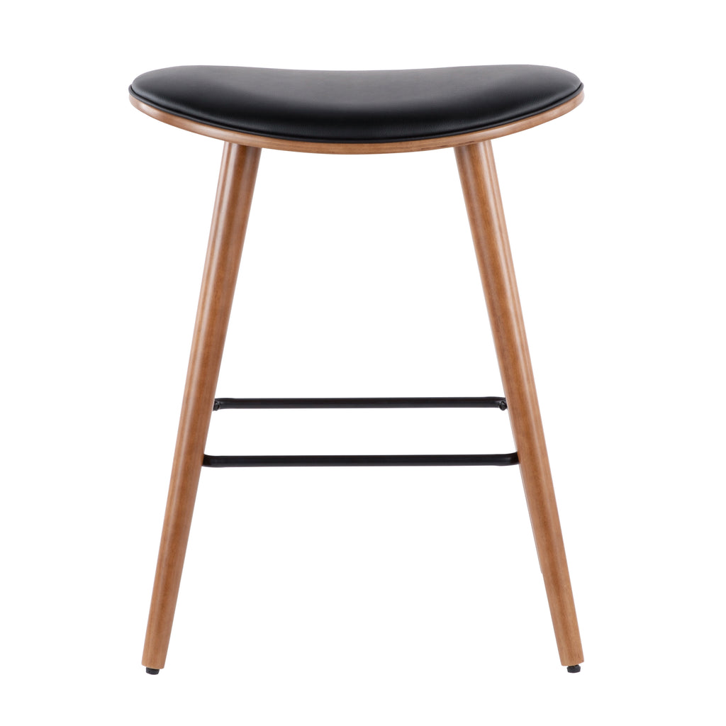 26" Mid-Century Modern Counter Stool