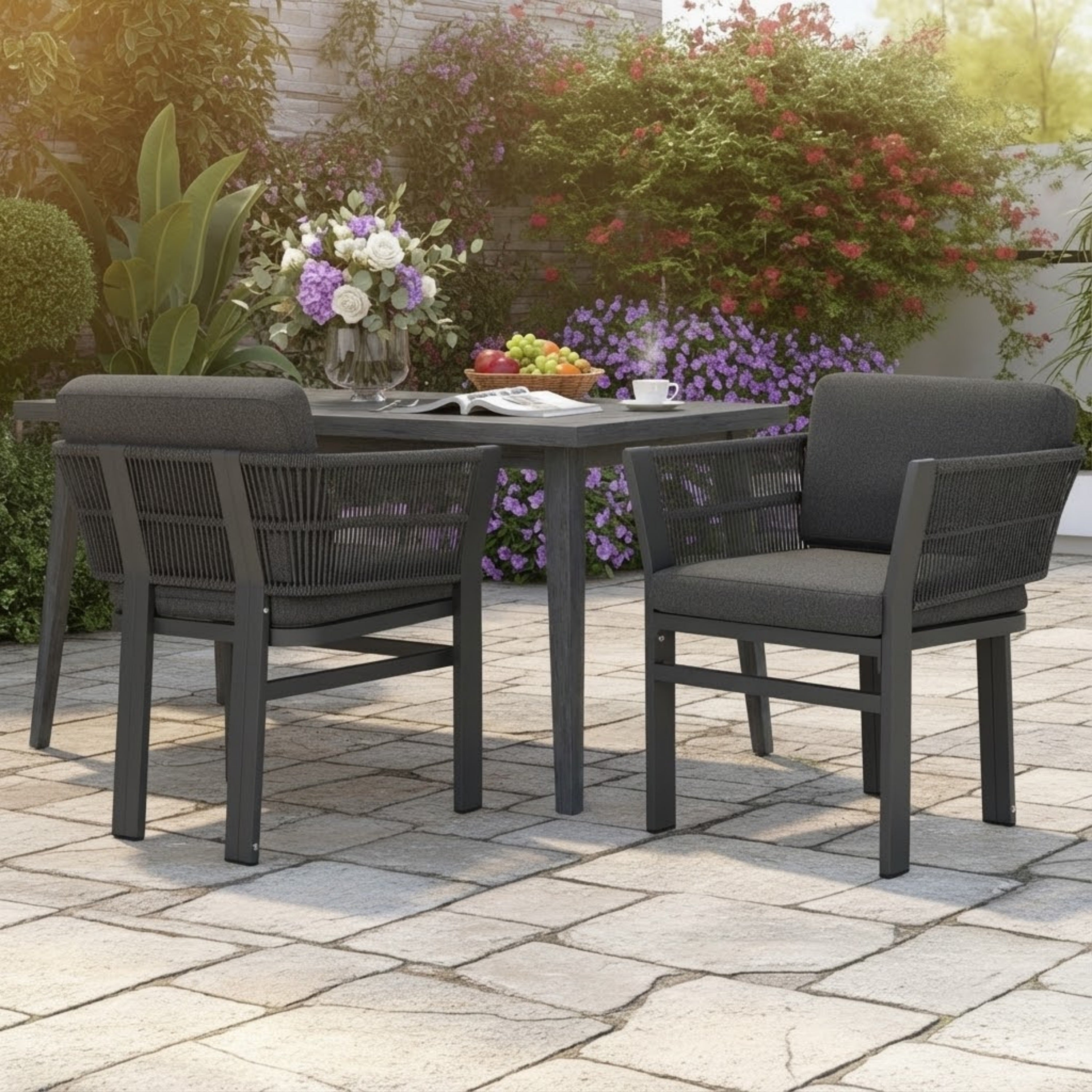 Outdoor Dining Chair Set of 2