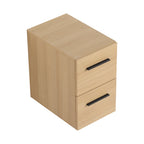 12" Floating Bathroom Vanity Drawer Base, Light