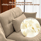 L Shaped Sectional Cloud Sofa