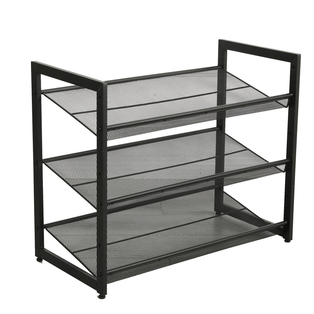 3-Tier Adjustable Shoe Rack