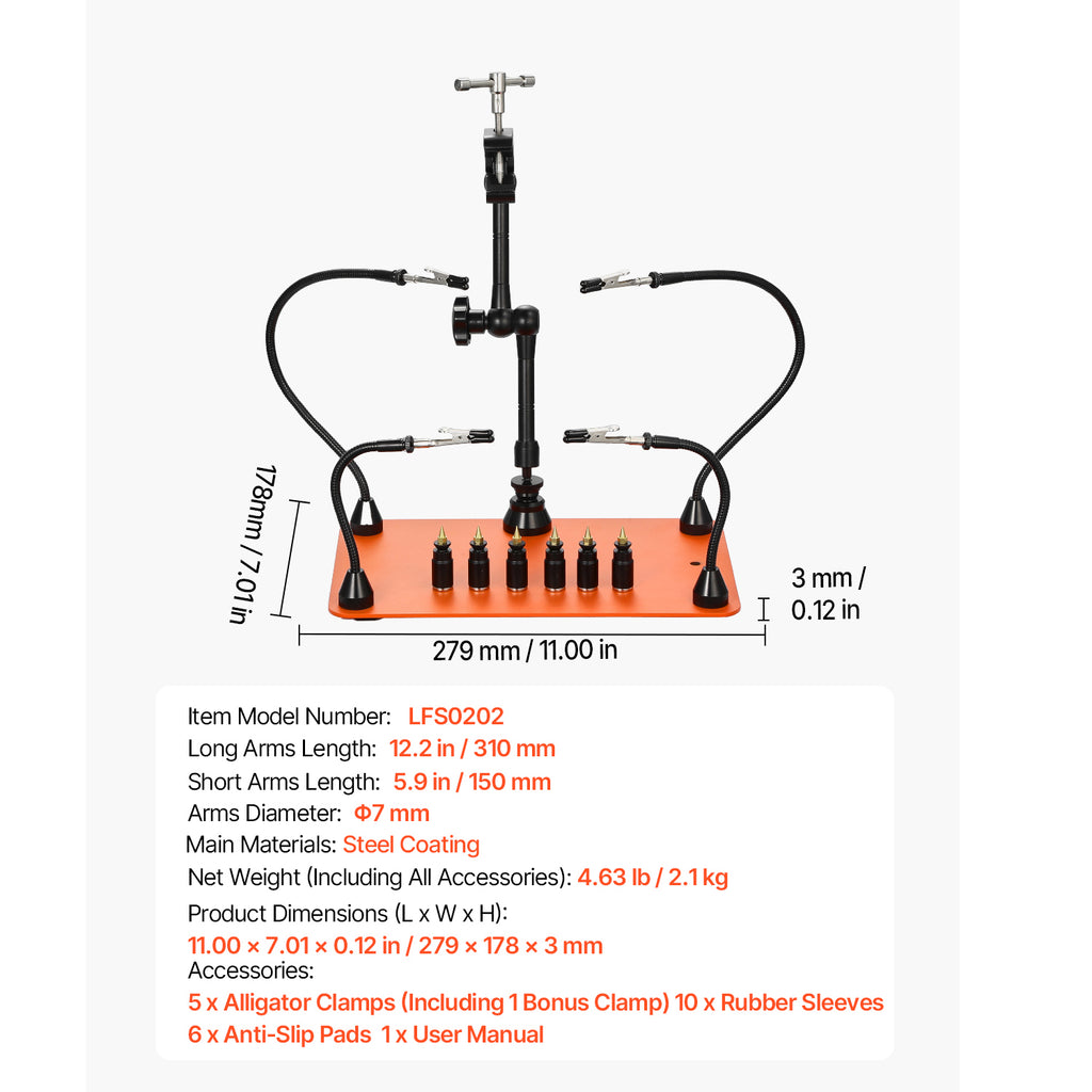 Magnetic Helping Hands Soldering Station Hot Air Gun Holder