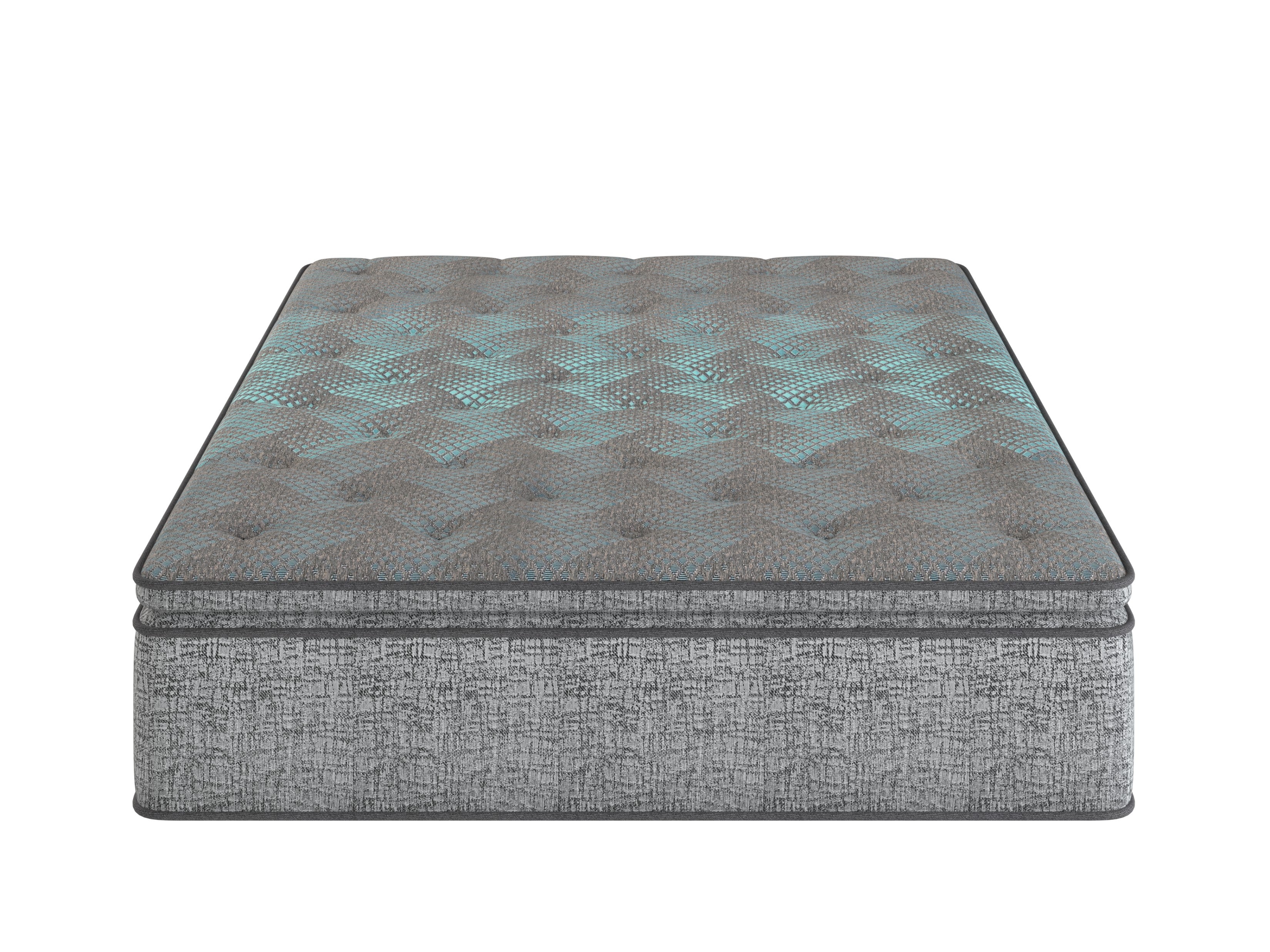 Restonic Comfort Care 12" Hybrid Euro Top Mattress, Twin