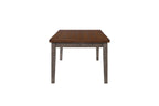 Casual Two Tone 6 Drawer Dining Table