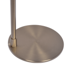 Serene Brushed Nickel Floor Lamp with Rotary Switch