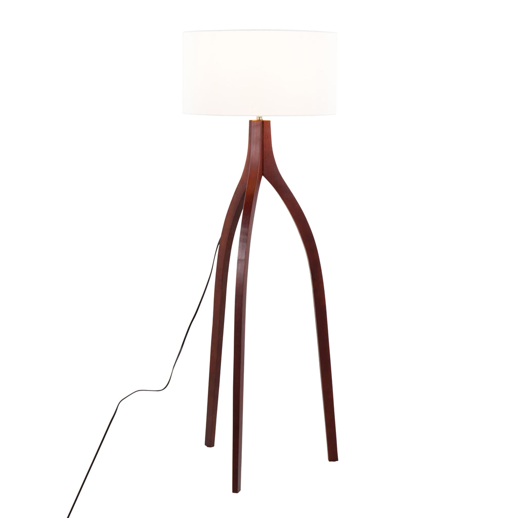 Wishbone Contemporary Floor Lamp