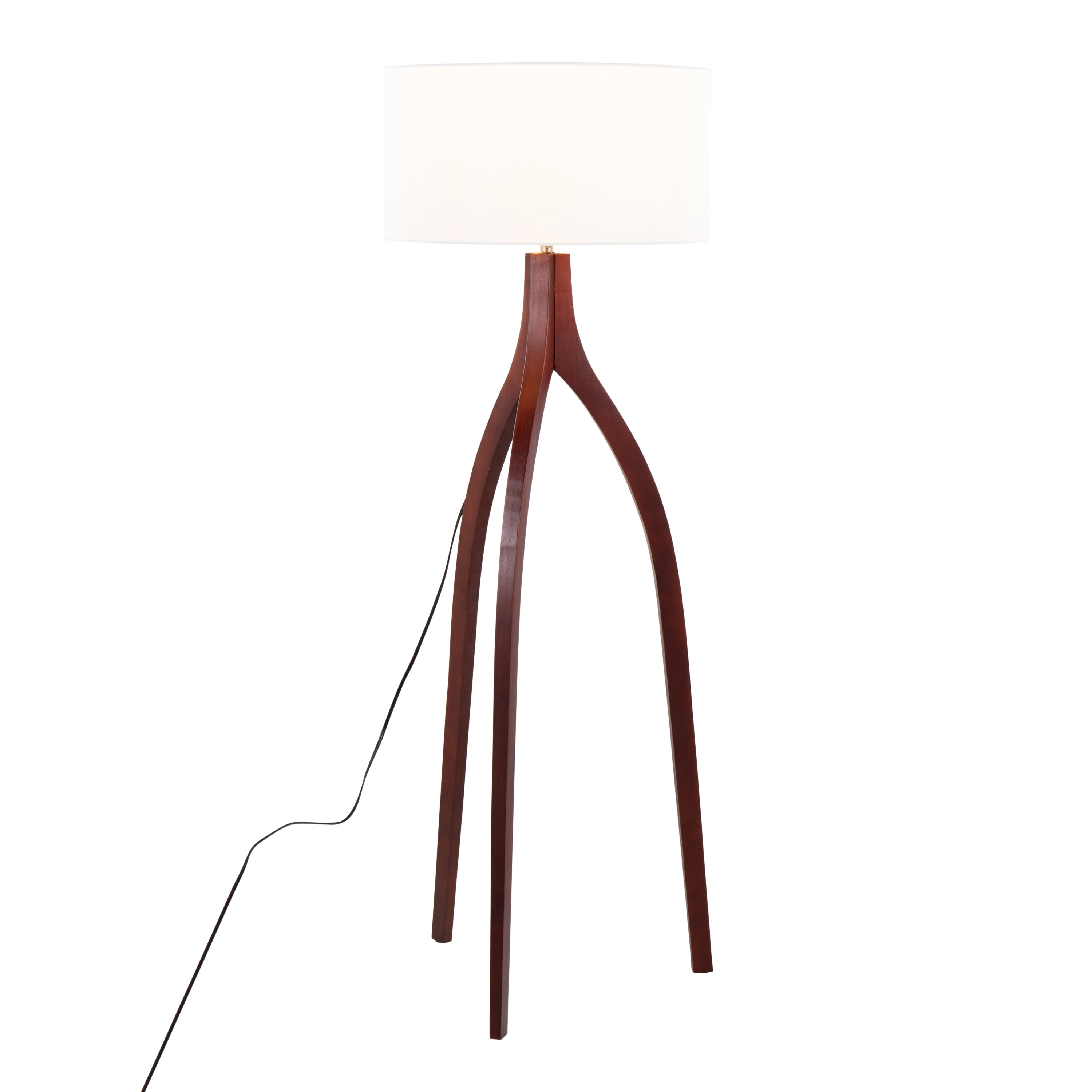 Wishbone Contemporary Floor Lamp
