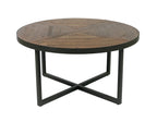 Brown Round Coffee Table