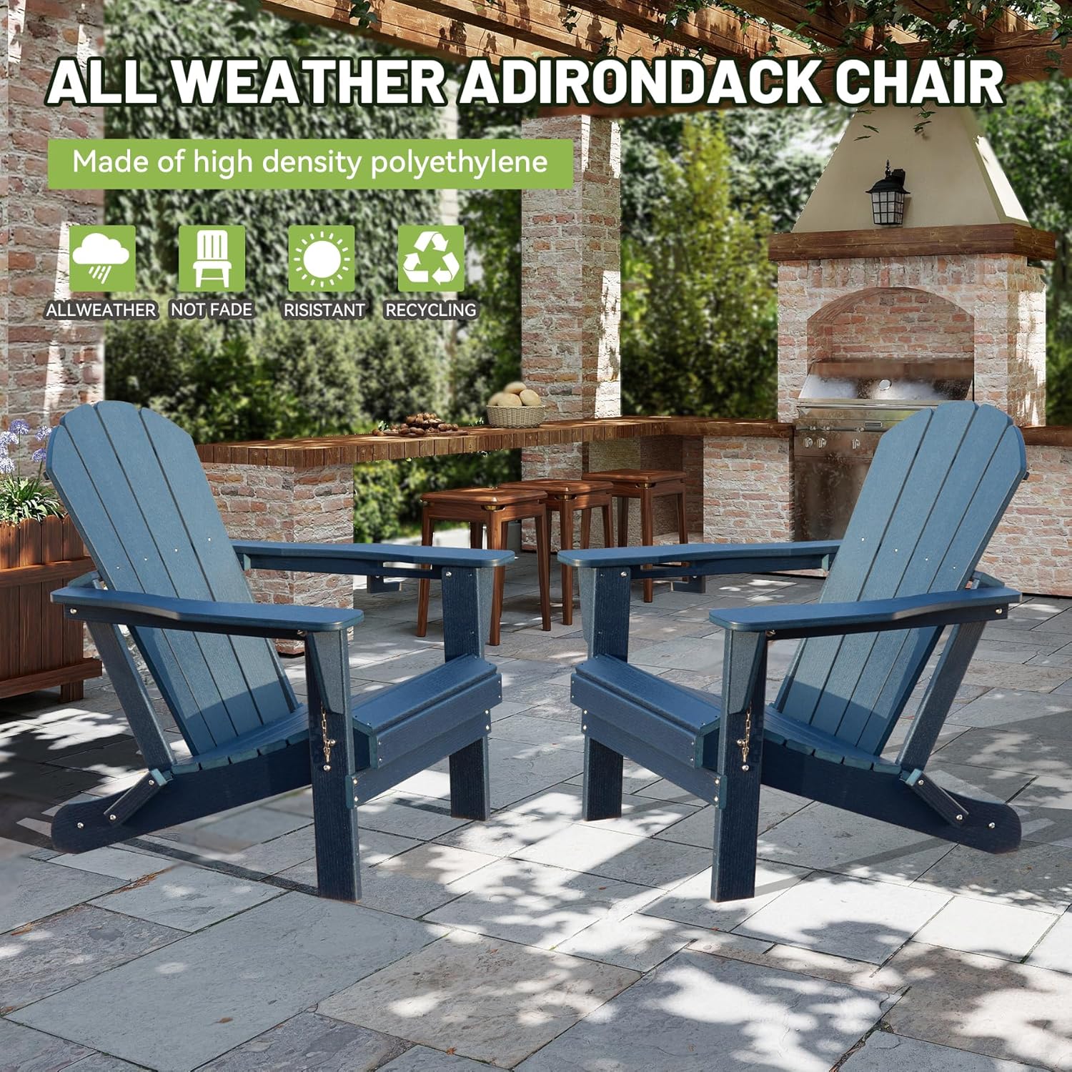 Adirondack Chairs Set of 2