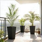 Modern Design Stackable Tapered Planters, Set of 3