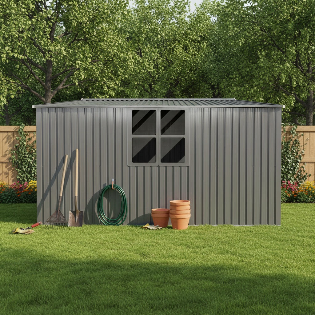 13x11ft New Outdoor Storage Shed