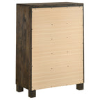 Bren Rustic Golden Chest of Drawers