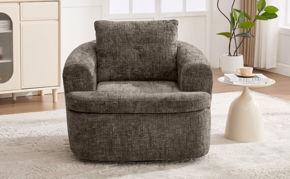 360° Swivel Sofa Chair Accent Barrel Chair
