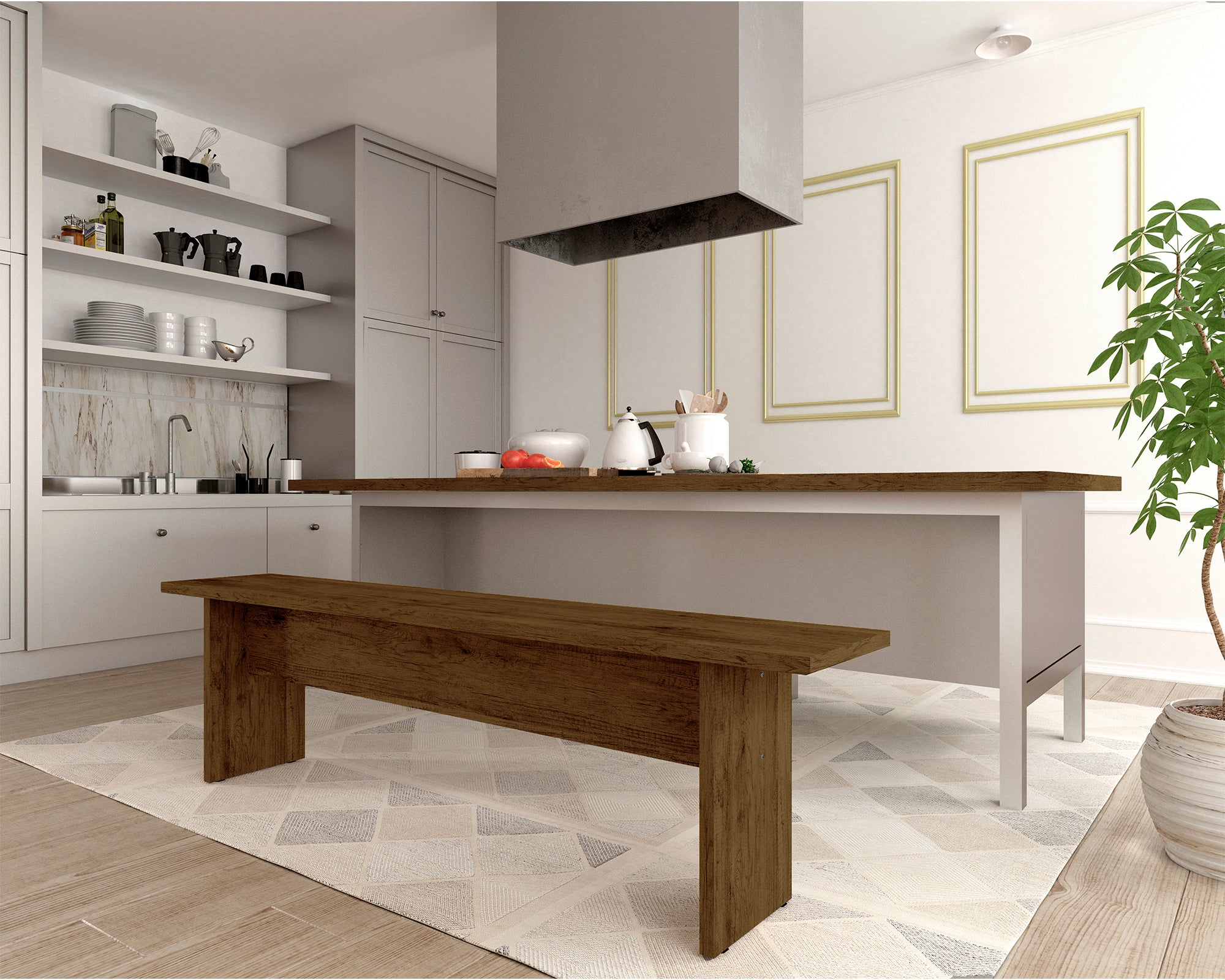 Nomad Dining Bench