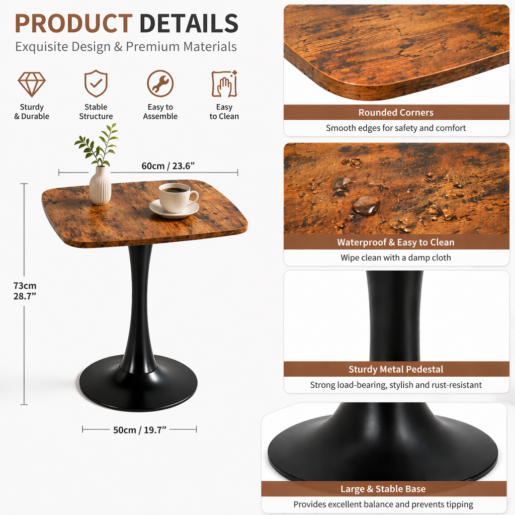 Square Dining Table