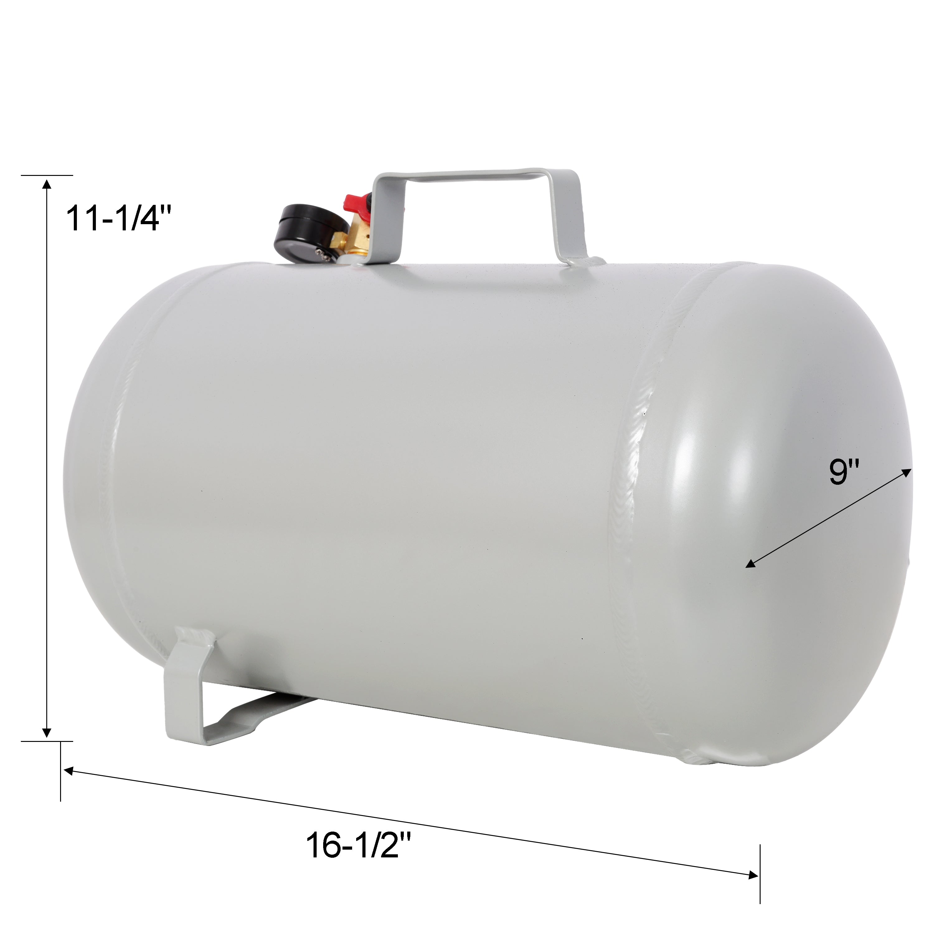 Portable 5 Gallon Aluminum Air Tank