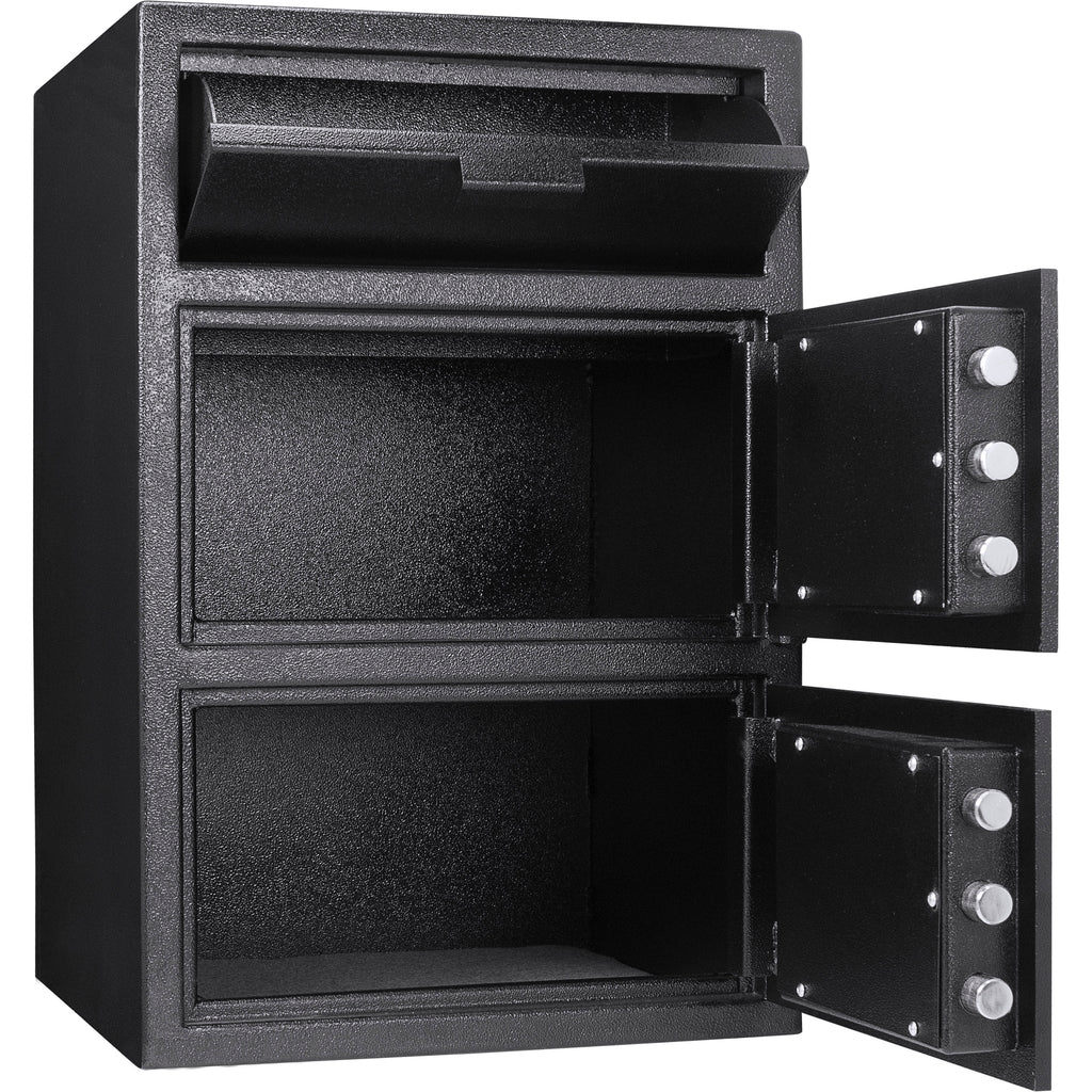 Digital Keypad Two Lock Depository Safe - 1.62 Cubic Ft