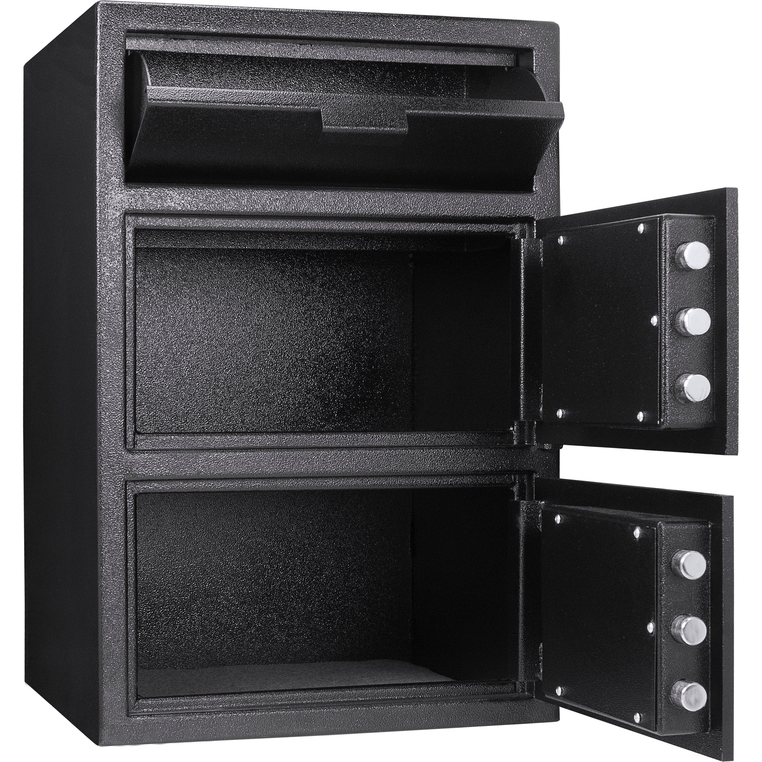 Digital Keypad Two Lock Depository Safe - 1.62 Cubic Ft