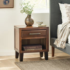 Acacia Wood End Table