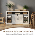 58" Modern Farmhouse TV Stand