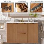 36 Inch Single Sink Bathroom Vanity with Ceramic Top