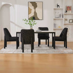 21.46" Wide Modern Minimalist Dining Chair Set of 4