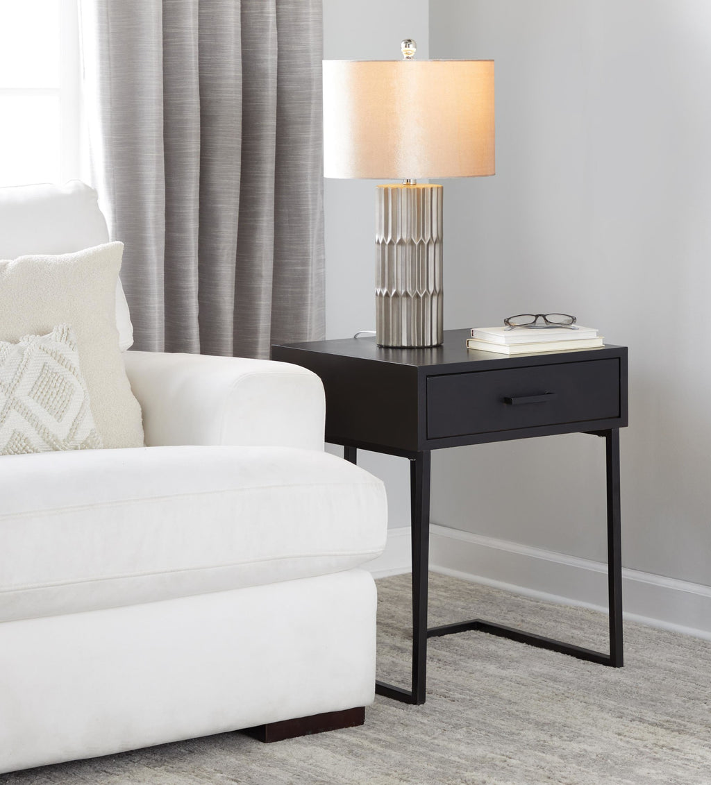 22" Contemporary Ceramic Table Lamp
