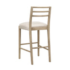 Ladder Back Bar Stool with Ladder Back (Set of 2)