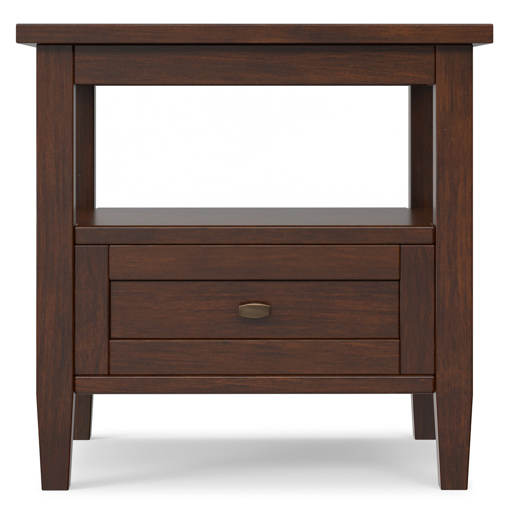Warm Shaker End Table