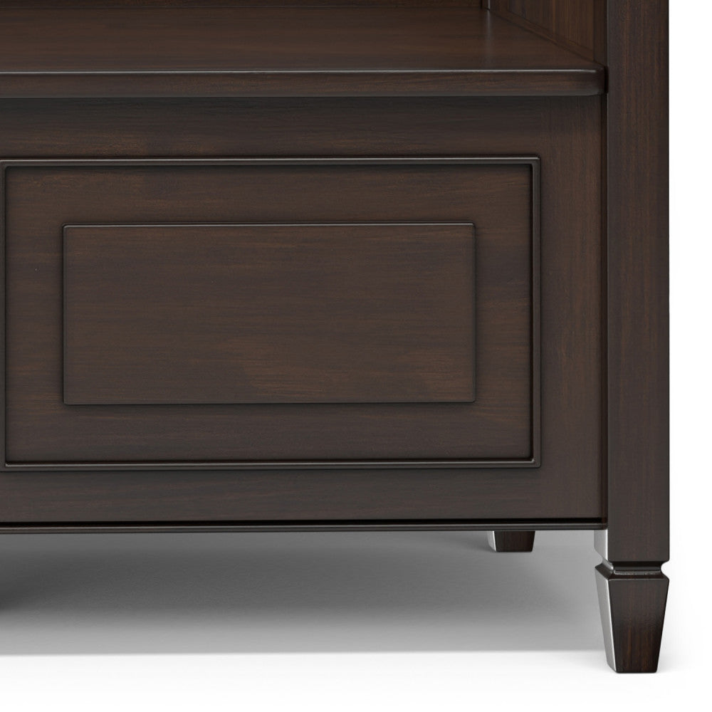 Connaught 56" Wide Solid Wood Wide Entryway Storage Bench