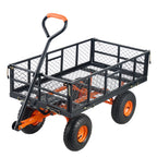 Metal Garden Dump Cart