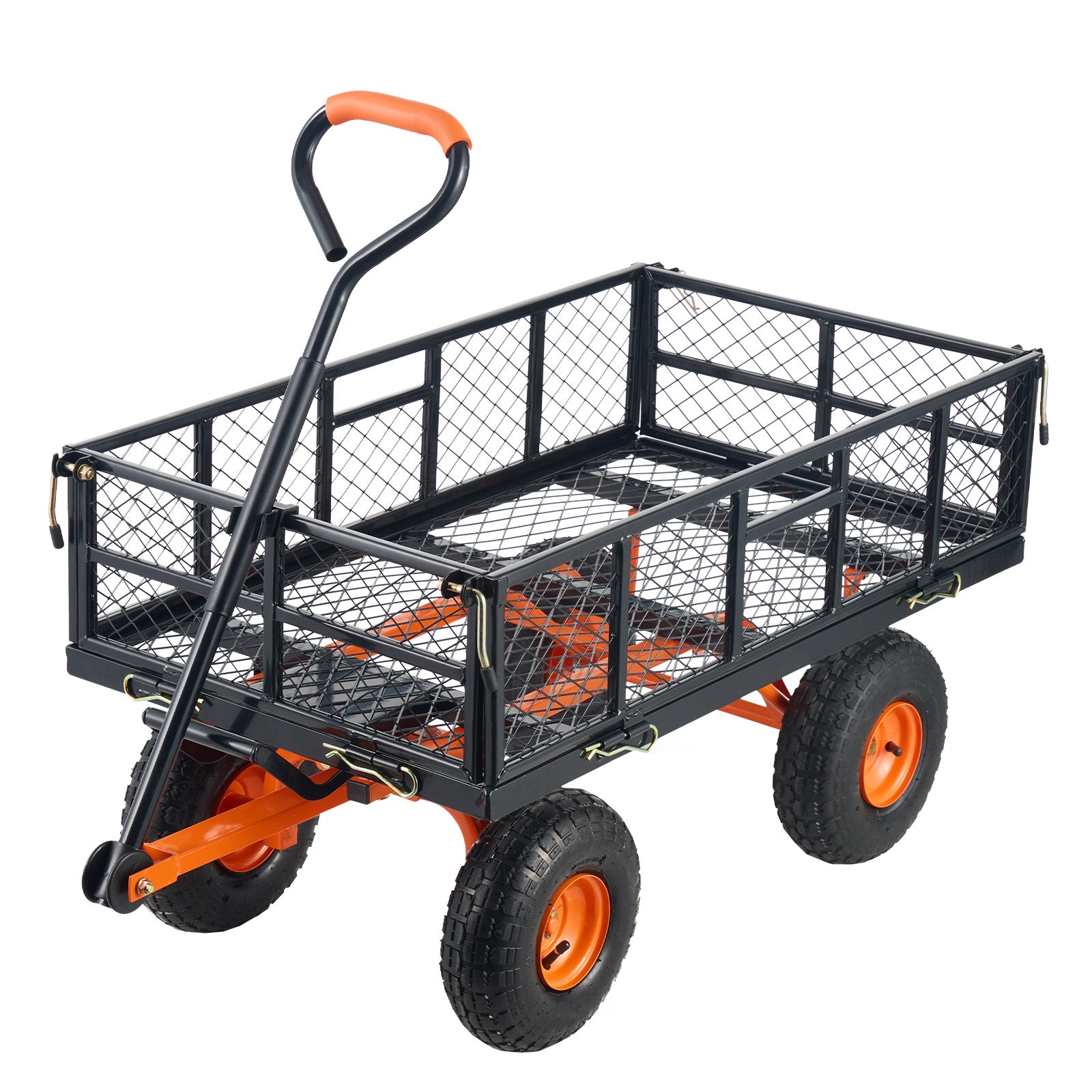 Metal Garden Dump Cart